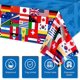 thumbnail image 3 of Cubierta de mesa con bandera internacional, banderas de países del mundo, mantel de plástico, mantel patriótico para fútbol, ​​deportes, Festival de cerveza, eventos, celebración, decoración, 3 of 5