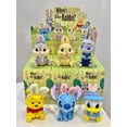 thumbnail image 4 of Caja misteriosa de la serie Disney Stitch, caja sorpresa con figuras del pato Donald y Daisy, colección de modelos, muñecos, regalos, lindas decoraciones, juguetes, 4 of 5