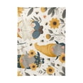 thumbnail image 2 of Ryvnso Sunflowers and Gnomes Rectangle Table Cloth Tablecover Dinning Tablecloth 60"x108", 2 of 8
