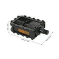 thumbnail image 6 of HEANUJJ Bike Pedals Black Plastic Anti-Slip Folding for E-Bikes 2Pcs, 6 of 8