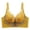 Yellow, variant on Ahuyic Womens Bra,Summer Plus Size Bra,Ladies Comfortable Breathable No Steel Lace Gathering Adjustment Lift Bra Womens Underwear,Yellow,S