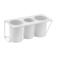 thumbnail image 4 of Soporte de pared para secador de pelo JackCubeDesign, acero blanco, 4 of 6