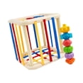 thumbnail image 4 of Clasificador de formas Strade Fareast Limited Juguetes para bebés Cubo de actividades Montessori 11cm, 4 of 8