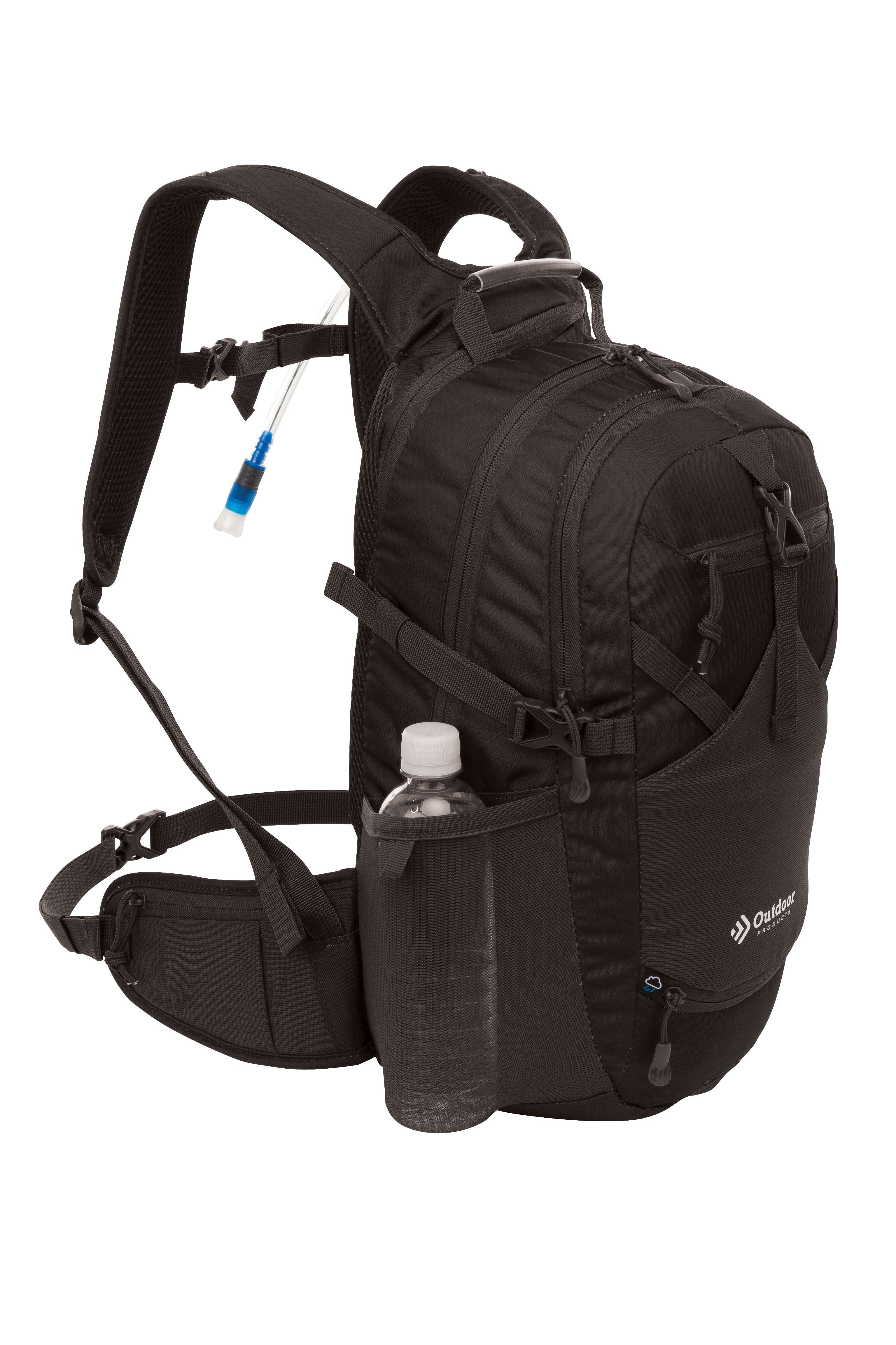 Outdoor Products Trail Break 18 Ltr Hydration Pack, with 3-Liter Reservoir,  Black, Unisex - Walmart.com