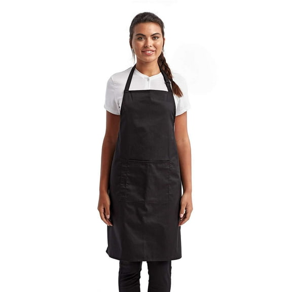 Artisan Collection by Reprime RP154 Unisex 'Colours' Sustainable Pocket Bib Apron