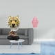 thumbnail image 2 of Escultura De Figura De Animal Moderna Y Jarrón Decorativo De Porcelana Para Entrada, Sala De Estar, Estantería, Mesa, Pasillo, Arreglo Floral, Adorno De Exhibición., 2 of 8
