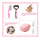 thumbnail image 4 of Cepillos De Baño Para Mascotas Perros Profesional 10 Pzs Kit  Malubero ROSA, 4 of 4
