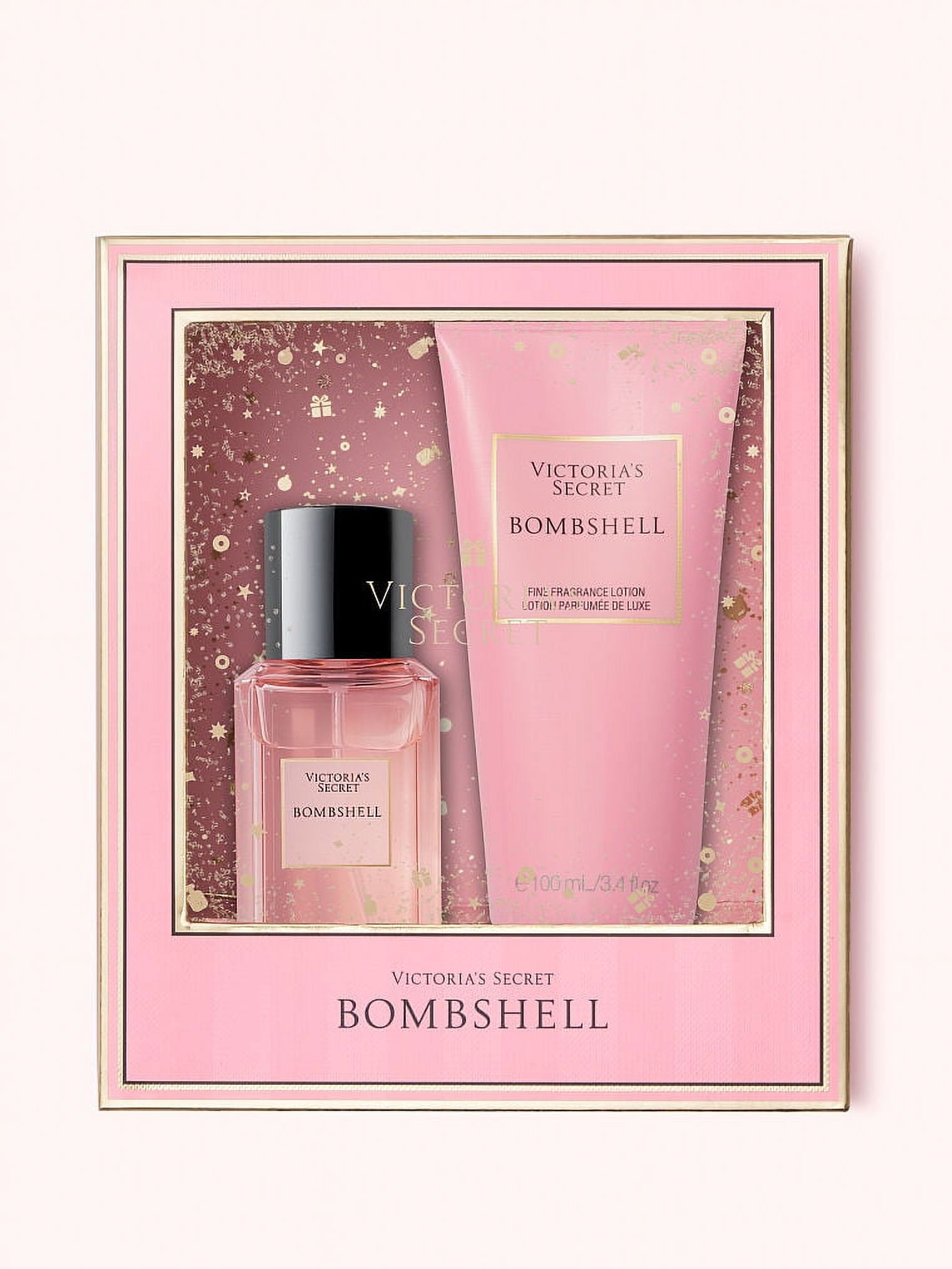 Victoria's Secret Bombshell Travel Size EDP and Lotion Holiday Gift Set of 2  