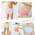 thumbnail image 7 of Billion Xin 5 Pcs Diaper Covers Ruffled Bloomers for Baby Girls Comfortable and breathable Cotton Toddler Girls Shorts Briefs Underwear, 7 of 7