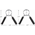 thumbnail image 2 of Barbell Clamps Dumbbell Spring Clip Circlip Collars 1 Inch Weight Bars Clips Fitness Weightlifting Lock Buckle for Standard Bar 25mm 2 Pack, 2 of 7