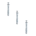 thumbnail image 1 of Taquete De Expansion Hillman 3/16" Acero Plata 3Pz, 1 of 3
