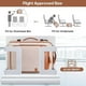 thumbnail image 3 of Travel Backpack, 42L Carryon Luggage, Laptop with Compartment, Packing Cubes, Shoe Pocket, 3 of 5