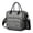 White and Gray, variant on Black and Beige Leopard Print Insulated Leakproof Lunch Box for Women, Large Lunch Bag for Tween Teen Adult, Loncheras Para Mujer for Work Beach Travel Picnic Camping