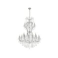 thumbnail image 5 of Elegant Lighting Maria Theresa 36 light Chrome Chandelier Clear Royal Cut Crystal, 5 of 9