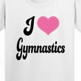 thumbnail image 4 of Inktastic I Love Gymnastics Youth T-Shirt, 4 of 5
