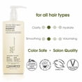 thumbnail image 6 of Giovanni Tea Tree Triple Treat Iinvigorating Shampoo, 8.5 oz. Cooling Peppermint, Conditioning Rosemary, Clarifying Eucalyuptus, Sulfate Free, No Parabens (Pack of 3), 6 of 14