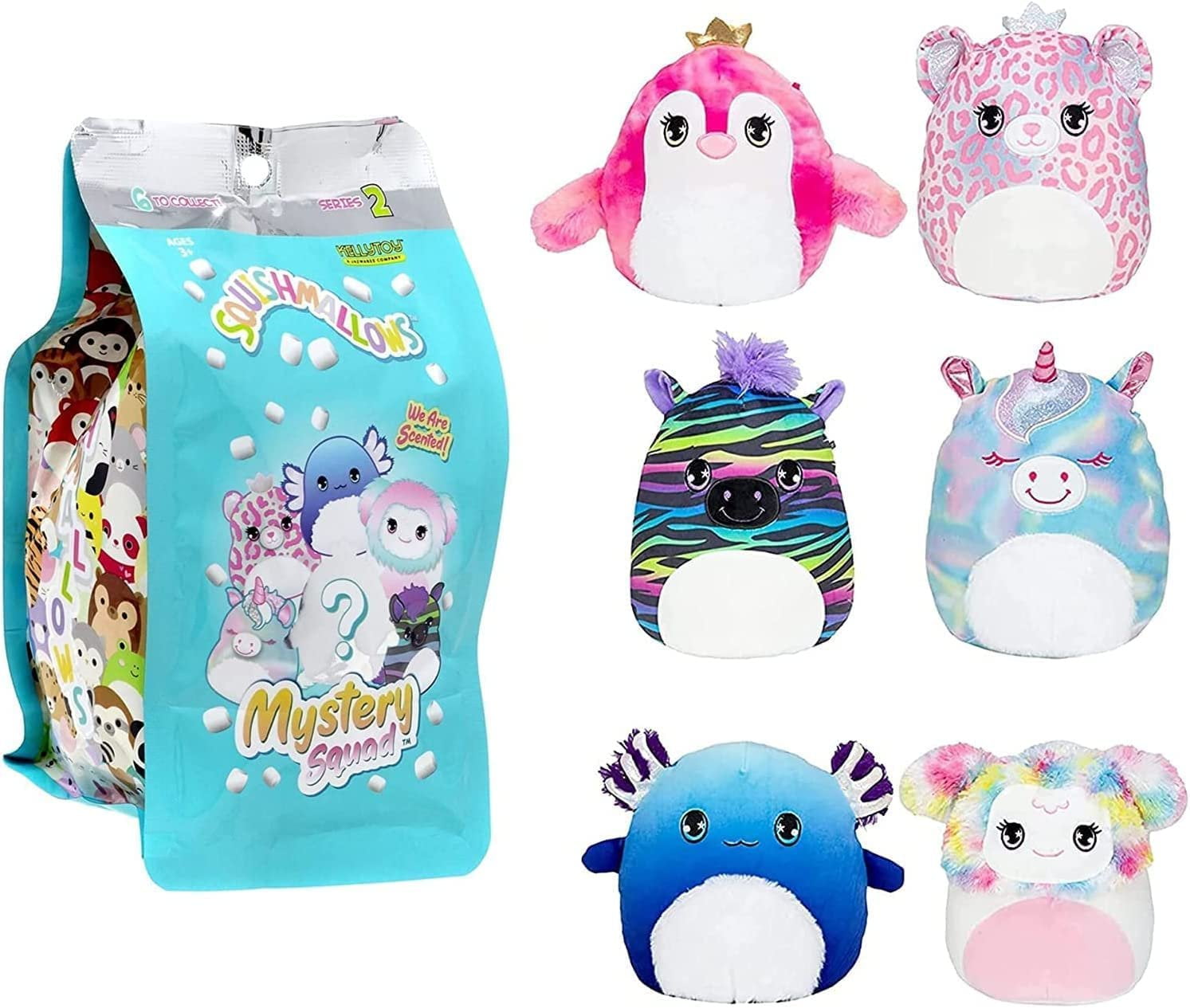 Squishmallows Stackable Plush Toy Alyssa the Swan - 8-inch