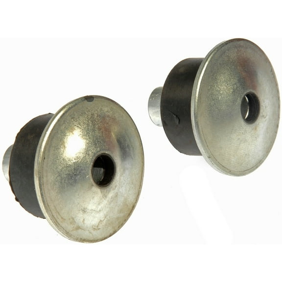 Dorman 905-500 Front Upper Shock Mount Insulator for Specific Models, Black and Silver (Pack of 2) Fits select: 1999-2014 CHEVROLET SILVERADO, 2000-2006 CHEVROLET TAHOE