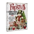 thumbnail image 3 of Stupell Industries Cottage Frosty's Christmas Market Canvas Art, 24 x 30, by Creatif Belle, 3 of 8