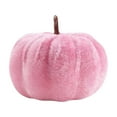 thumbnail image 2 of Yannianjz under $5 Faux Pink Velvet Pumpkins Decorative Fabric Pumpkins for Gifts Fall Wedding Baby Shower Thanksgiving Halloween Table Centerpiece Mantel Bowl Farmhouse Decor, 2 of 4