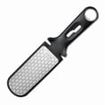 thumbnail image 2 of Double-Sided Diamond Knife Sharpener, Coarse and Fine Grit, Built-In Scissor Sharpener, Diamond-Coated Surface, Portable Design for Kitchen and Outdoor Use, 2 of 6