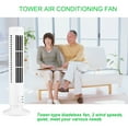 thumbnail image 1 of USB Standing Tower Fans Bladeless Floor Air Conditioner Tower Fan; Humidifier Energy-Saving Slim Design Conditioning Ventilator Fan White, 1 of 7