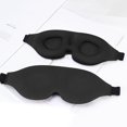 thumbnail image 4 of Hyasfey 2Pcs Sleep Eye Masque 3D Memory Foam Light-Blocking Design Eyes Cover Adjustable Strap Enhanced Eye Space Eye Cover, 4 of 7