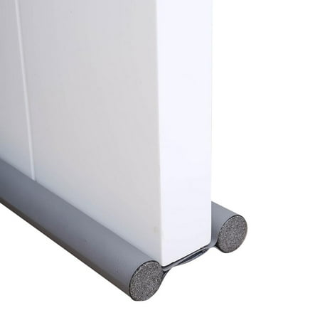 

Famure Under Door Draft Stopper-Door Draught Excluder|Flexible Double Door Bottom Sealing Strip Draft Stopper Excluder Noise Gap Door Stop Seal Weatherstrip for Gap Seal