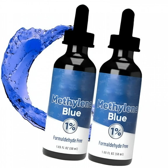 QARUN 1% Methylene Blue Drops – High Purity, No Formaldehyde, 50Ml Bottle