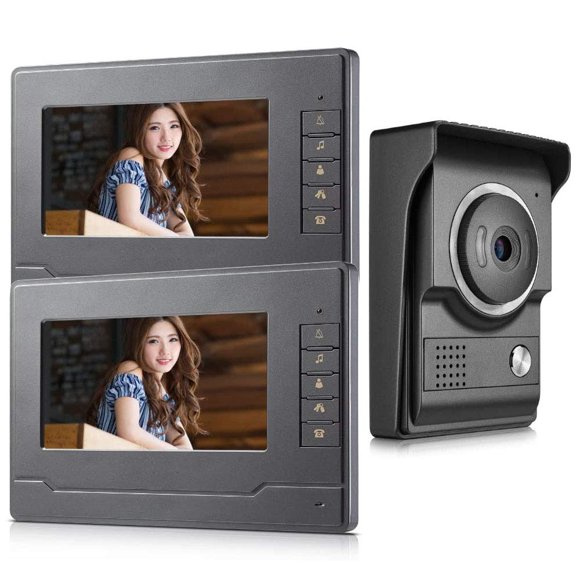Sistema de timbre con videoportero AMOCAM, monitor LCD de 7 pulgadas