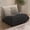 Gradient Black, variant on WHGBJA Oversize Bean Bag Chair for Adults, Loveseat Bean Bag Sofa High-Density Sponges Filling Comfy Chair for Teens, Orange