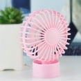 thumbnail image 2 of Mini Ventidor USB Portátil Silenciosa pa Escritorios de Oficina Ventidor de Refrigeración Fresco en Verano Rosado Baoblaze Mini ventilador portátil, 2 of 8