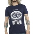 thumbnail image 3 of DC Comics Mens The Flash Batman White Logo T-Shirt, 3 of 4