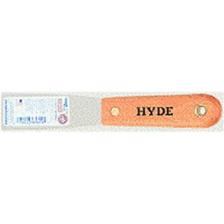 Hyde Putty Knife, Stiff, 1-1/4", Carbon Steel 07210