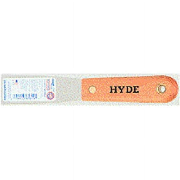 Hyde Putty Knife, Stiff, 1-1/4", Carbon Steel 07210