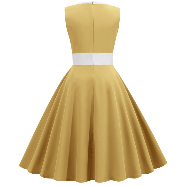 Bigersell Plus Size Tank Dress Women Fashion Casual Dress Round Neck Sleeveless Women's Dress Knee-Length Tall Sun Dress Style 8746, Female High Low Dresses Yellow S - Walmart.com Bigersell Plus Size Tank Dress Women Fashion Casual Dress Round Neck Sleeveless Women's Dress Knee-Length Tall Sun Dress Style 8746, Female High Low Dresses Yellow S - Walmart.com