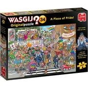 Jumbo, Wasgij, Retro Original 34 - A Piece of Pride, Unique Collectable Jigsaw Puzzles for Adults, 1,000 Piece
