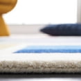 thumbnail image 4 of SAFAVIEH Fifth Avenue Delice Abstract Area Rug, Ivory/Blue, 5' x 8', 4 of 8