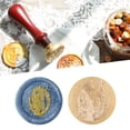 thumbnail image 4 of Cuadros Decorativos Mini cera de lacre de la cabeza del sello de la cera de la moda para el regalo de Navidad del poste del sobre de la tarjeta de felicitación Ehuebsd Nuevos Originales, 4 of 9