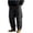Gray, variant on Mens Cotton Cargo Pants Baggy Vintage Drawstring Waist Multi Pocket Outdoor Hiking Trousers Brown 2XL