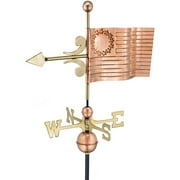 Good Directions Us Flag Weathervane, Pol