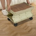 thumbnail image 2 of Large Capacity Rolling Cart, Foldable Organizer, Foldable Box for Outdoor Store, 2 of 6