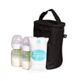 thumbnail image 4 of J.L. Childress TwoCOOL Breast Milk Cooler - Baby Bottle & Baby Food Bag - Black, 4 of 9