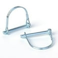 thumbnail image 2 of Trailer Hitch Pin,Galvanized Carbon Steel Safety Hitch Locking Pin1/4" X 2.16" 2 Pcs, 2 of 10