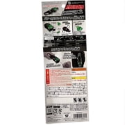 Takara Tomy Beyblade Burst Power Custom BeyLauncher LR w/ Carabiner Grip, Cyber Edition Black, B-00 / BBG-41