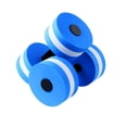 thumbnail image 3 of Mancuernas para ejercicio acuático, peso de agua, 2 uds., mancuernas de agua para piscina, ejercicio de peso, equipo de aeróbic acuático, mancuerna de espuma Eva, 3 of 5