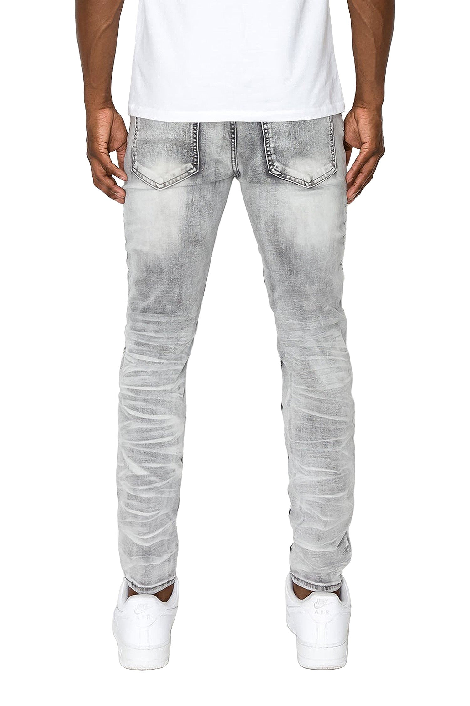 【DISCERNMENT】Barmel Biker Brush Denim 1b247a9d-7409-4be1-a2a9-