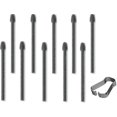 thumbnail image 1 of 10 puntas de rotulador/puntas de repuesto para Boox Pen2 Pro, Tab X, max Lumi2, Note Air2, Note Air2 Plus, Nova Air C Stylus Pen (10 puntas/negro), 1 of 2