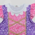 thumbnail image 4 of Little Girls Princess Costume Halloween Birthday Cosplay Outfits, 3-9Y, 4 of 6