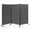 Grey, variant on Costway 3-Panel Room Divider Folding Privacy Partition Screen for Office Room White